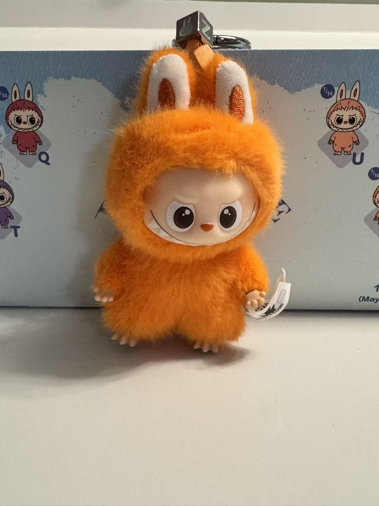 Popmart pin for love labubu Letter "Z"