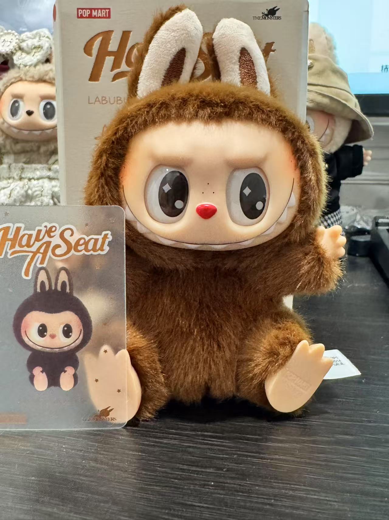 Pop Mart Labubu The Monsters Have a Seat DUODUO Vinyl Plush