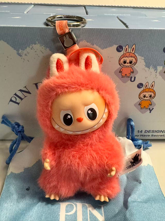 Popmart pin for love labubu Letter "N"