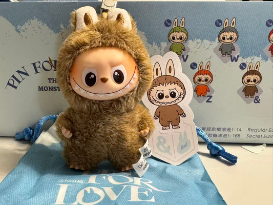Popmart pin for love labubu Letter "&"