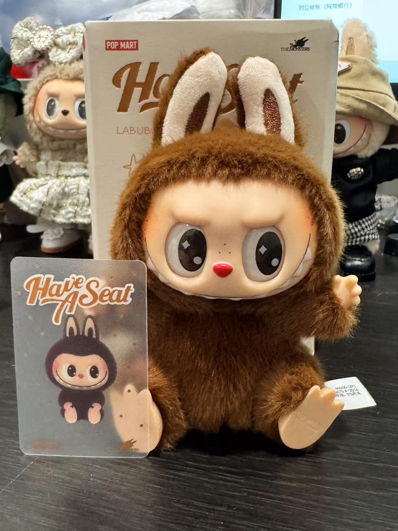 Pop Mart Labubu The Monsters Have a Seat DUODUO Vinyl Plush