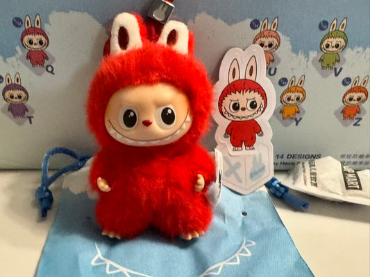 Popmart pin for love labubu Letter "X"