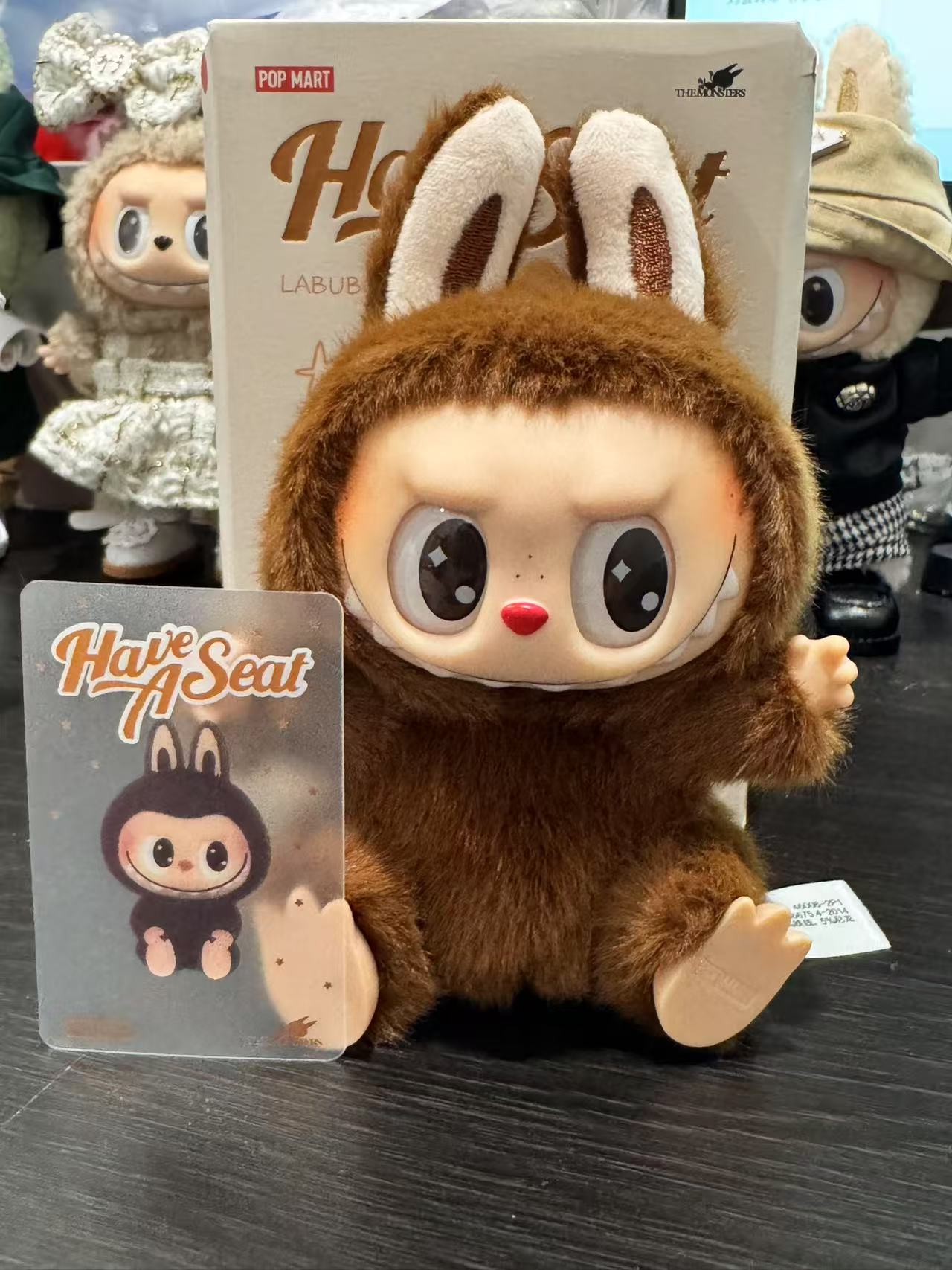 Pop Mart Labubu The Monsters Have a Seat DUODUO Vinyl Plush