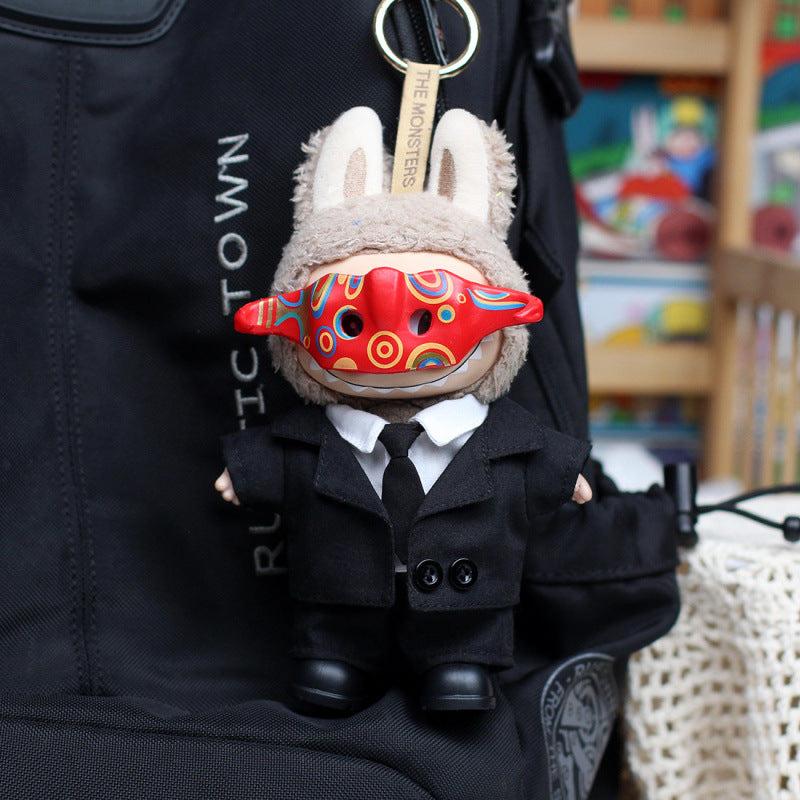 Labubu Macaron Full Suitted Macaron Outfit with Mask