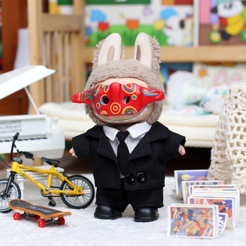 Labubu Macaron Full Suitted Macaron Outfit with Mask