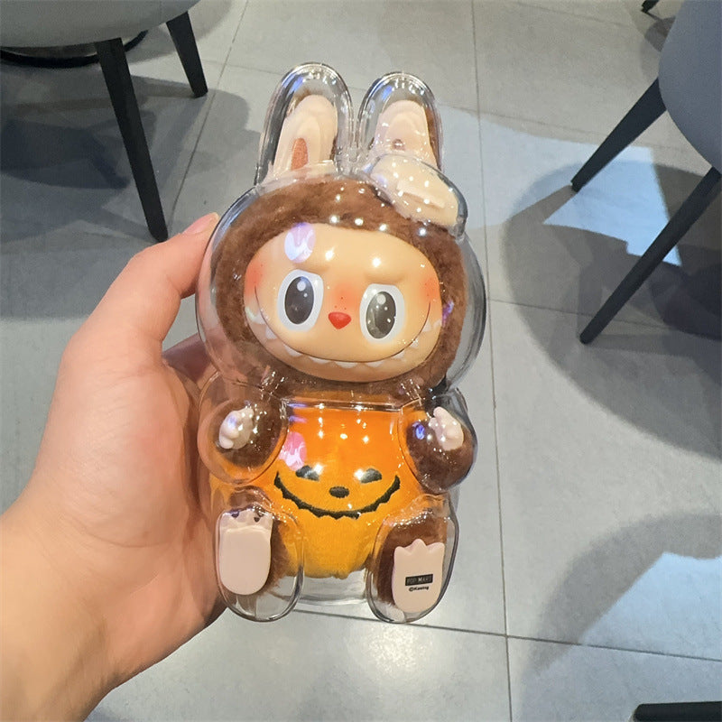 CLEAR HARD CASE FOR LABUBU HAVE A SEAT
