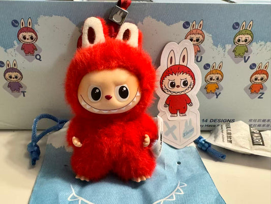 Popmart pin for love labubu Letter "X"