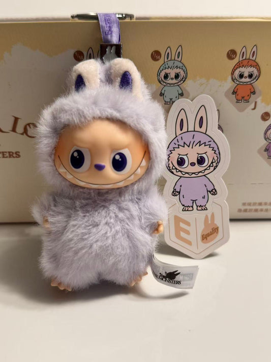 Popmart pin for love labubu Letter "E"