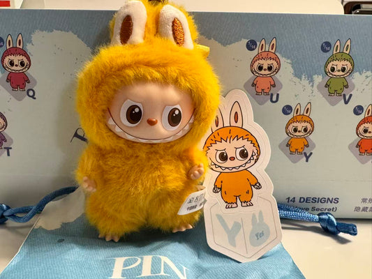 Popmart pin for love labubu Letter "Y"